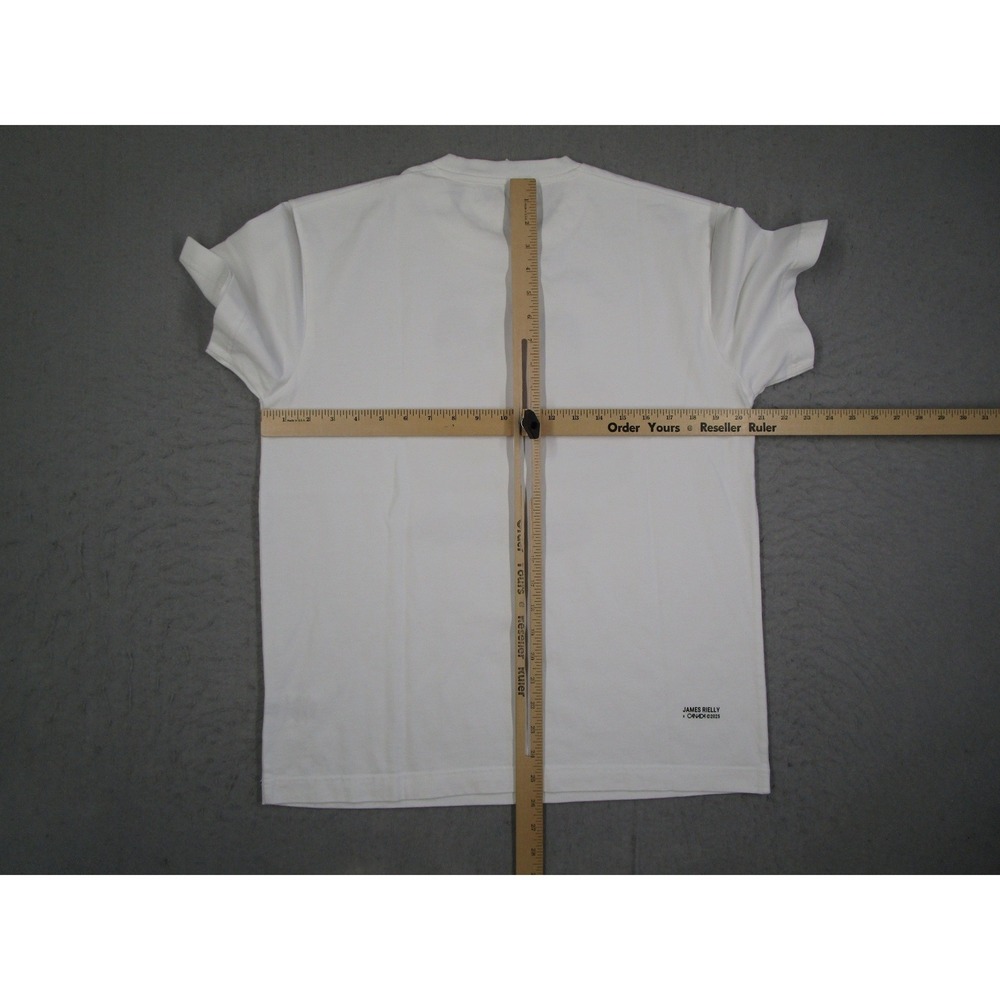 Canada Goods James Rielly Graphic T-Shirt White Organic Cotton Heavyweight Men M - Picture 8 of 11